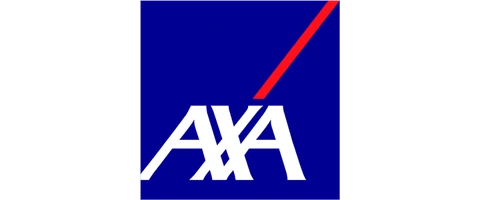 Logotipo de AXA, cliente de Iliada Films
